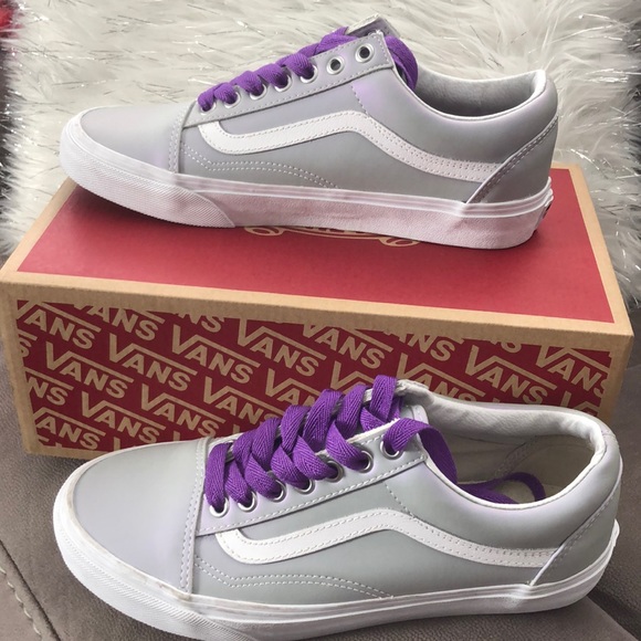 purple van shoes